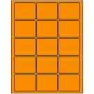 2.5" x 2"  Sheet Label