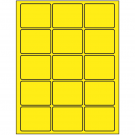 2.5" x 2"  Sheet Label