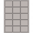 2.5" x 2"  Sheet Label