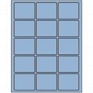 2.5" x 2"  Sheet Label