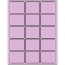 2.5" x 2"  Sheet Label