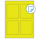 3.5" x 4.15625"  Sheet Label