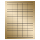 1.5" x 0.5"  Sheet Label