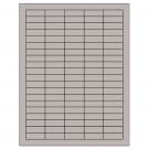 1.5" x 0.5"  Sheet Label