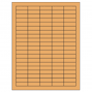 1.5" x 0.5"  Sheet Label