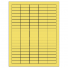 1.5" x 0.5"  Sheet Label