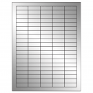 1.5" x 0.5"  Sheet Label