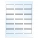 2.375" x 1.25"  Sheet Label