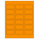 2.375" x 1.25"  Sheet Label