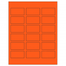 2.375" x 1.25"  Sheet Label