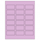 2.375" x 1.25"  Sheet Label