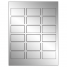 2.375" x 1.25"  Sheet Label