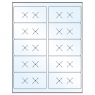 4" x 2"  Sheet Label