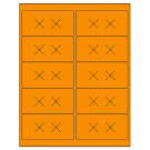 4" x 2"  Sheet Label