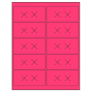 4" x 2"  Sheet Label