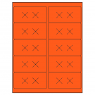 4" x 2"  Sheet Label