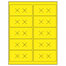 4" x 2"  Sheet Label