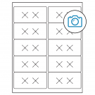 4" x 2"  Sheet Label