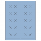 4" x 2"  Sheet Label