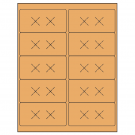 4" x 2"  Sheet Label