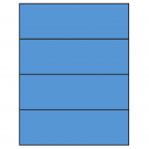 8.5" x 2.75"  Sheet Label