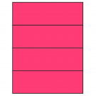 8.5" x 2.75"  Sheet Label