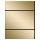 8.5" x 2.75"  Sheet Label