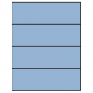 8.5" x 2.75"  Sheet Label