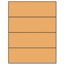 8.5" x 2.75"  Sheet Label