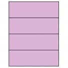 8.5" x 2.75"  Sheet Label