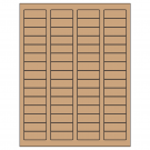 1.75" x 0.666"  Sheet Label