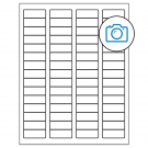 1.75" x 0.666"  Sheet Label