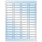 1.75" x 0.666"  Sheet Label