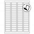 1.75" x 0.666"  Sheet Label