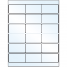 2.75" x 1.5"  Sheet Label