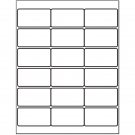 2.75" x 1.5"  Sheet Label