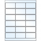 2.75" x 1.5"  Sheet Label
