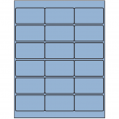 2.75" x 1.5"  Sheet Label