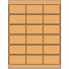 2.75" x 1.5"  Sheet Label