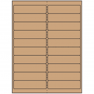 4" x 1"  Sheet Label