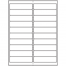 4" x 1"  Sheet Label