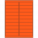 4" x 1"  Sheet Label