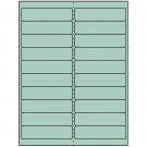 4" x 1"  Sheet Label