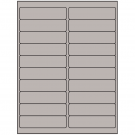 4" x 1"  Sheet Label