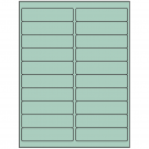 4" x 1"  Sheet Label