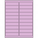 4" x 1"  Sheet Label