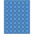 1.25" x 1.25"  Sheet Label