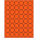 1.25" x 1.25"  Sheet Label