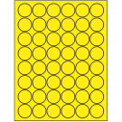 1.25" x 1.25"  Sheet Label
