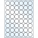 1.25" x 1.25"  Sheet Label